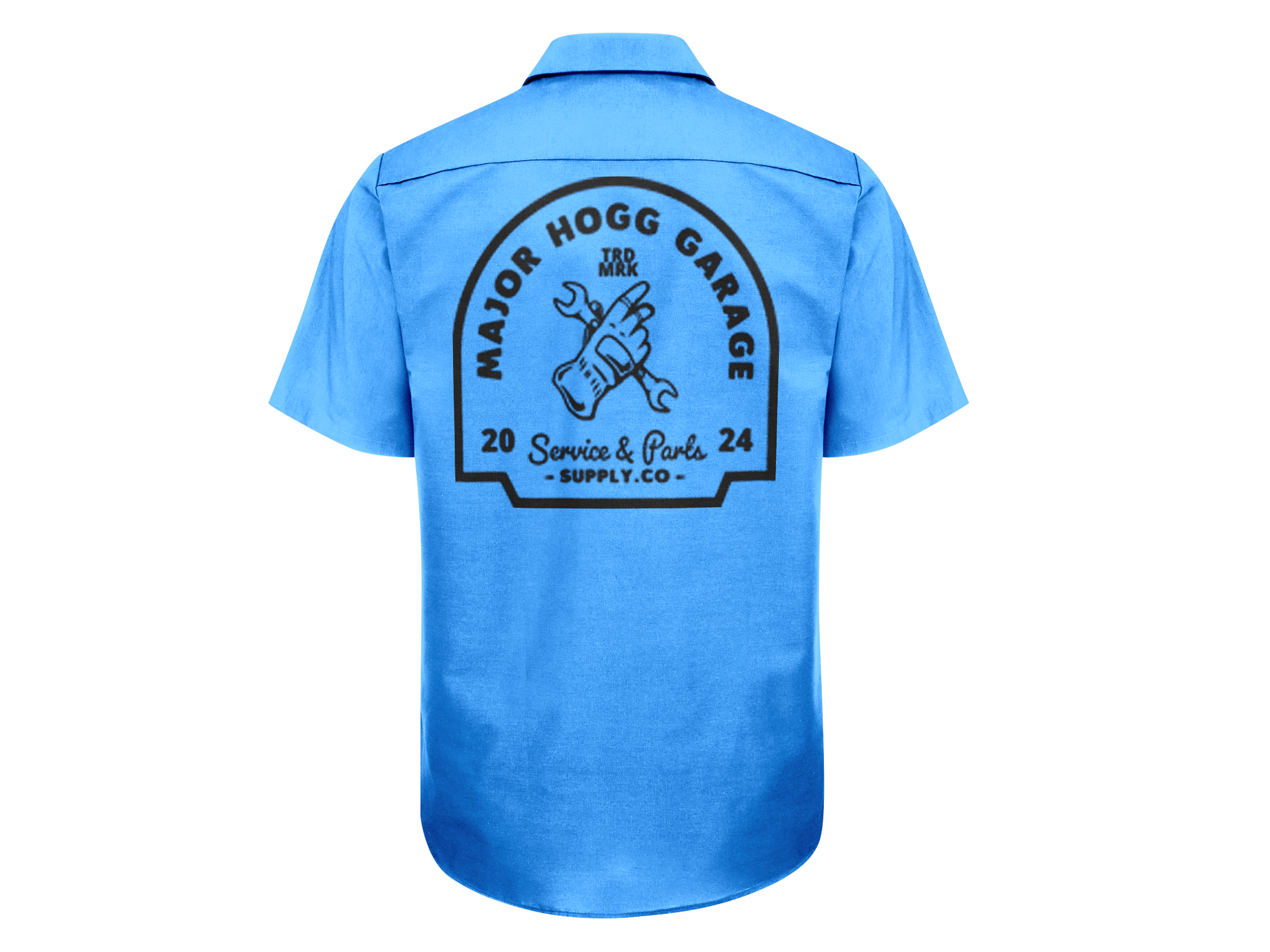 Sky Garage Service Work Shirt Back