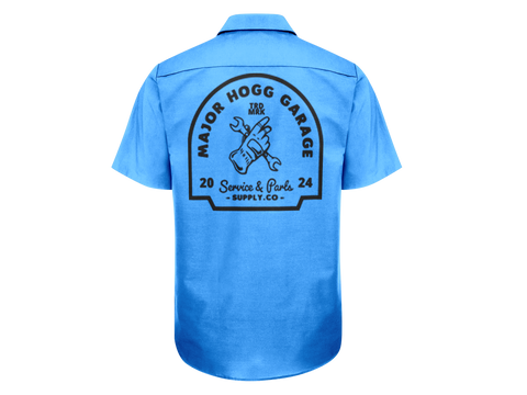 Sky Garage Service Work Shirt Back
