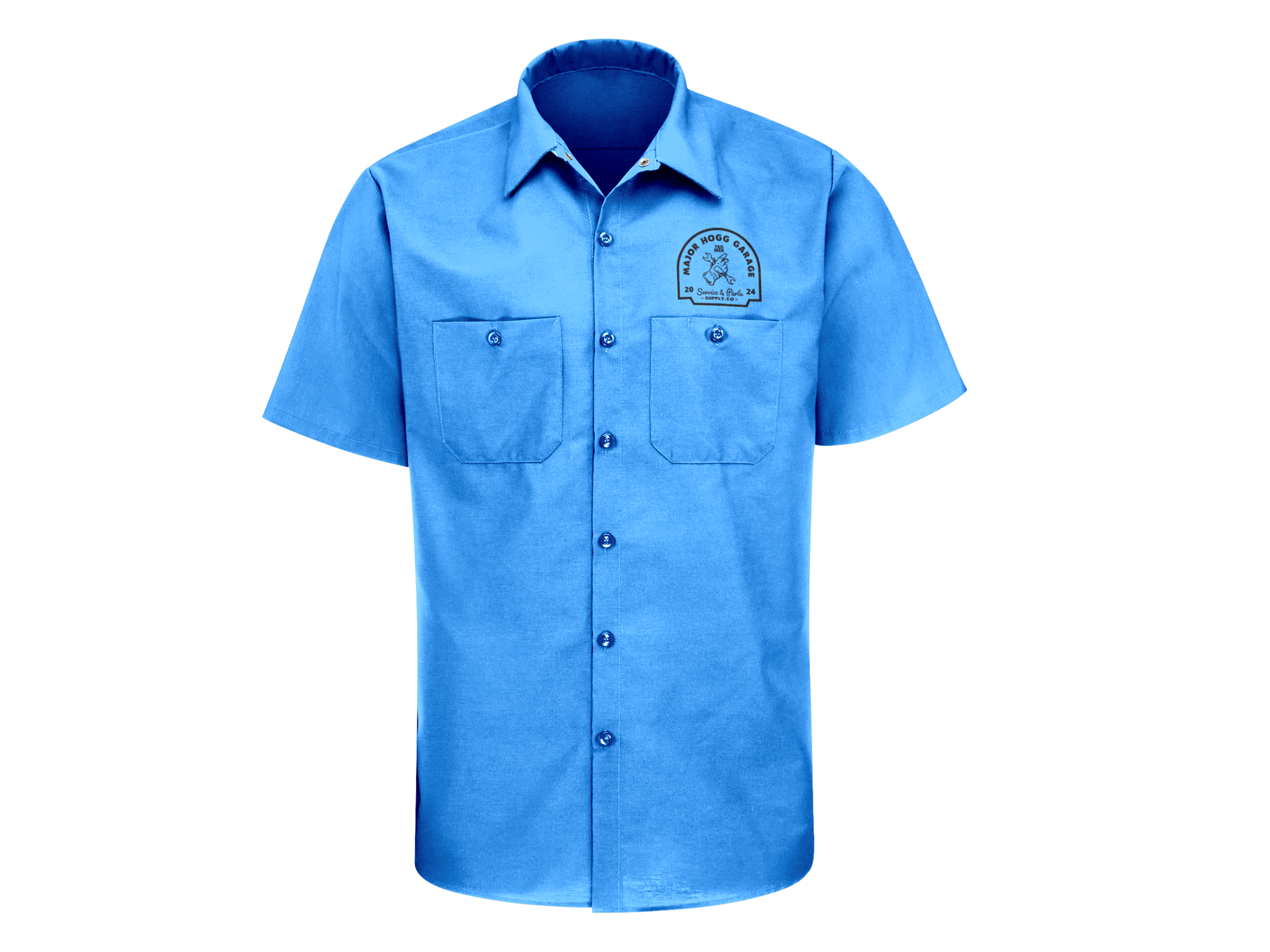 Sky Garage Service Work Shirt Front